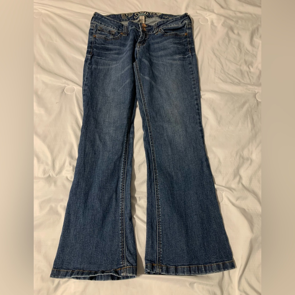 Starlet Womans Jeans Flare Cut Size 12s (30x29)